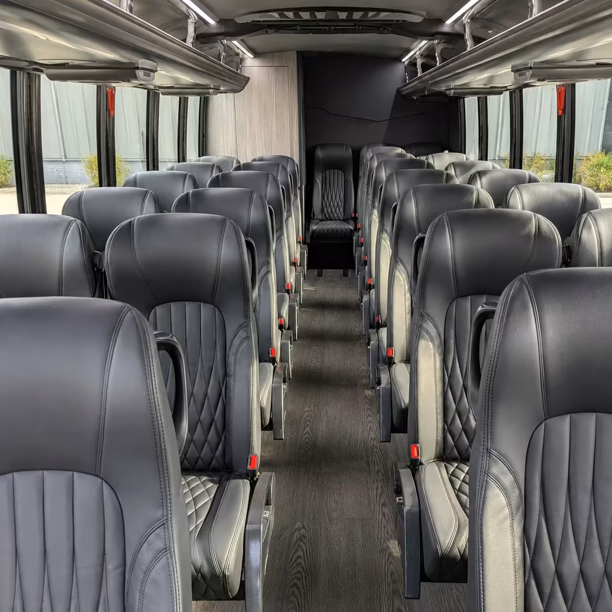 30 passenger minibus inside