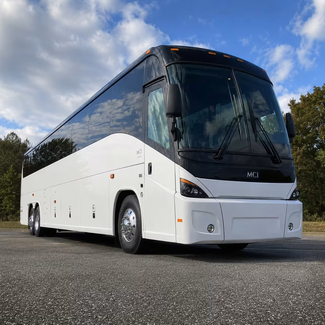 construction and shift worker shuttle buses in midland