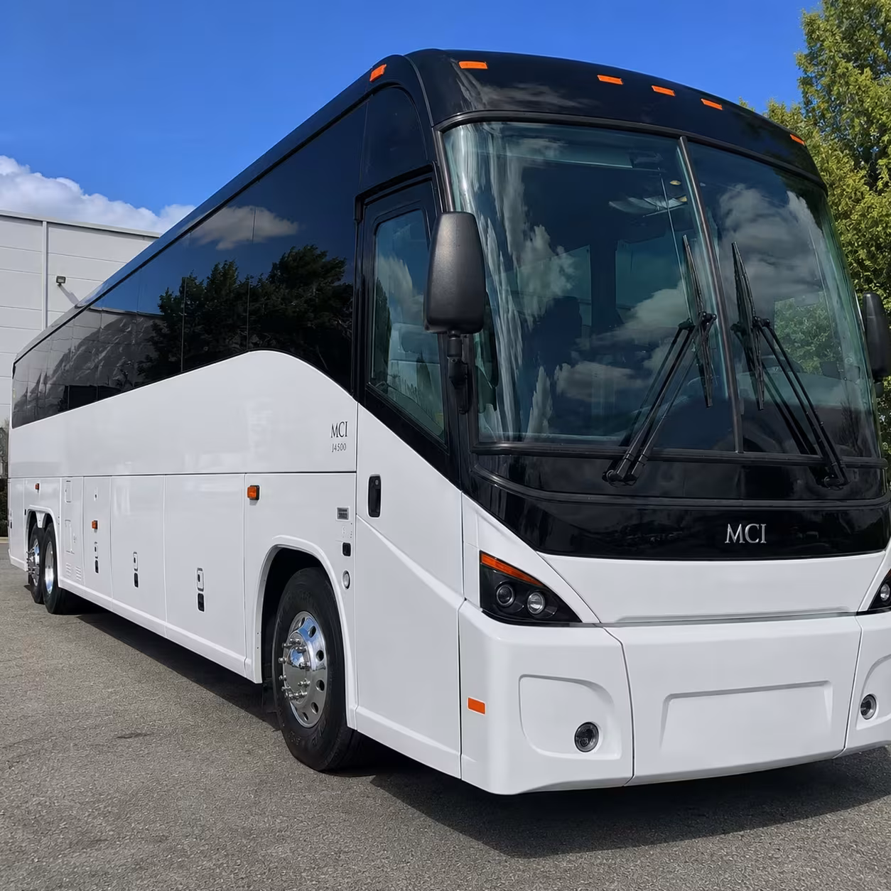 corporate office shuttle buses in downtown midland