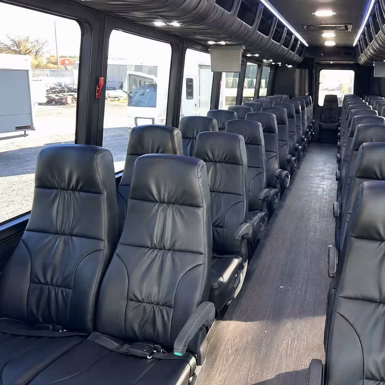 midland rehearsal dinner and wedding weekend minibus rentals