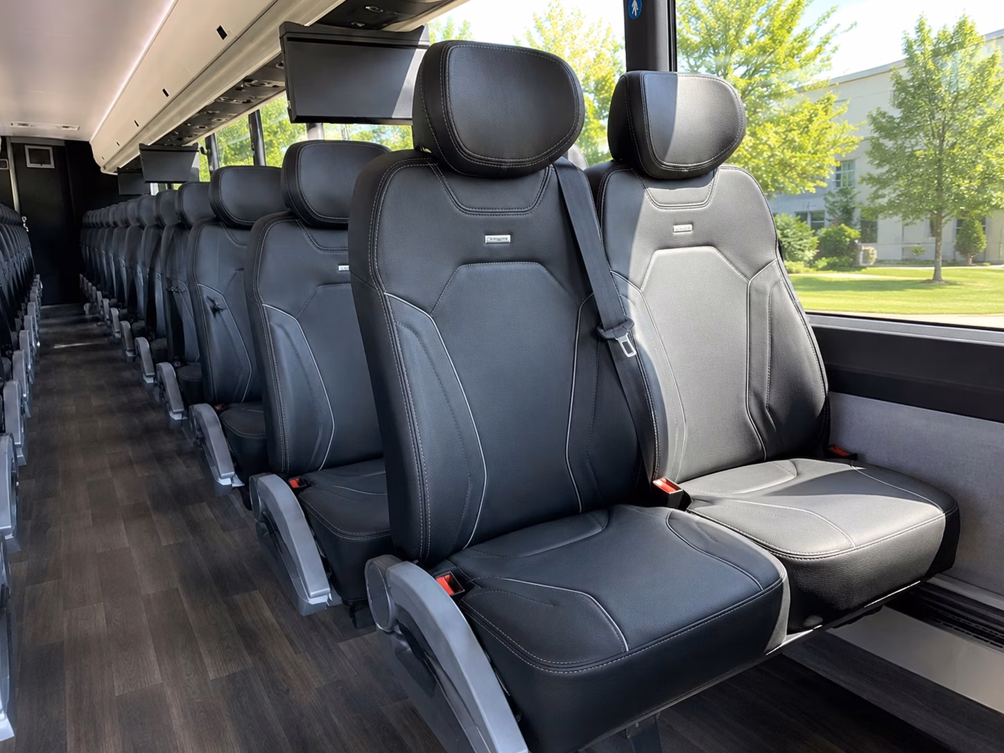 midland wedding guest shuttle buses between hotels and venues