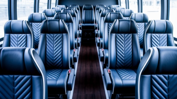 midland 15 passenger minibus inside