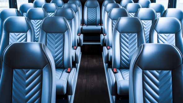 midland 28 passenger minibus inside