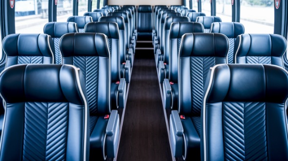 midland 50 passenger charter bus rental