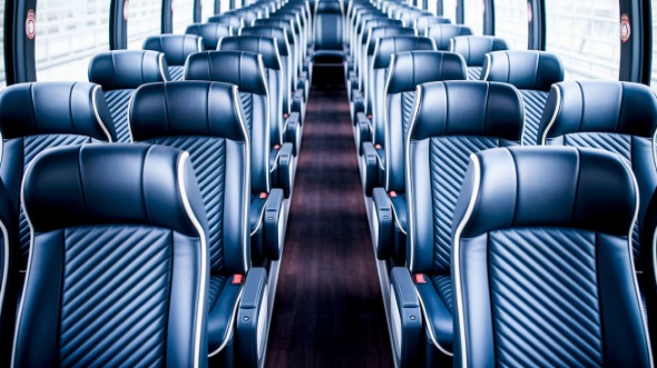 midland 55 passenger charter bus rental