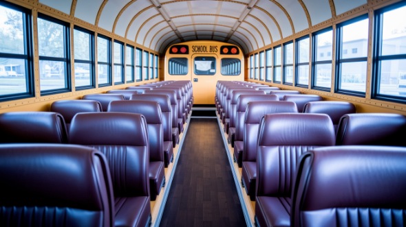 midland school bus rental inside