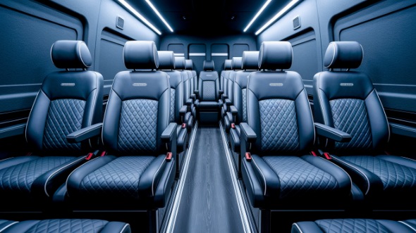 sprinter van with driver interior midland